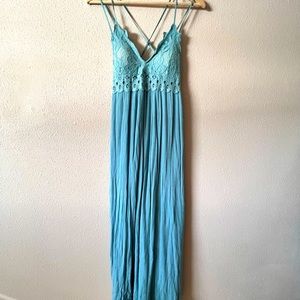 Blue lace dress bought from a boutique